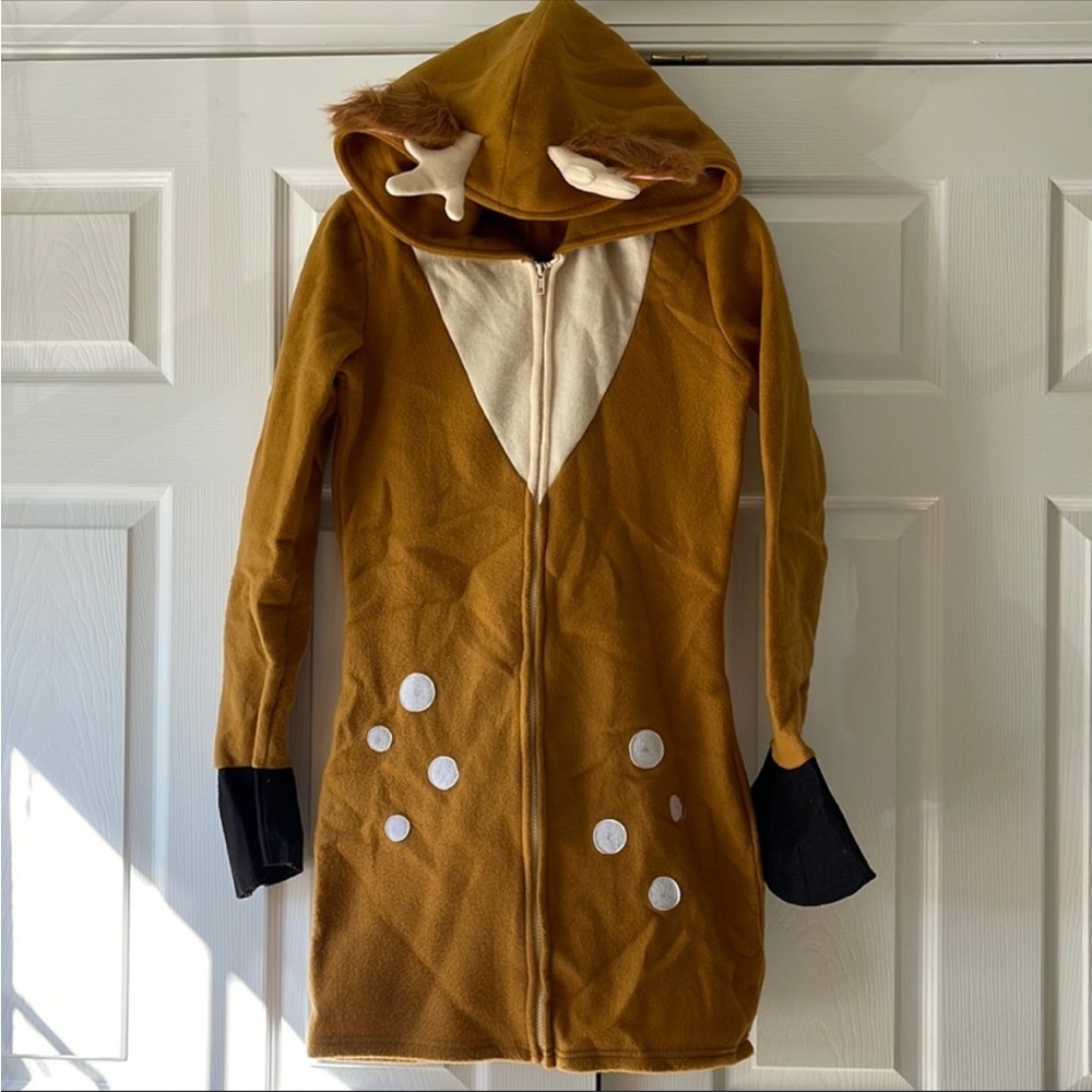 Deer Costume zip up dress